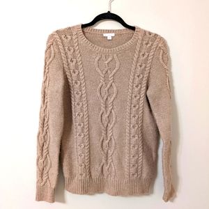 Oat Knit Gap Crewneck